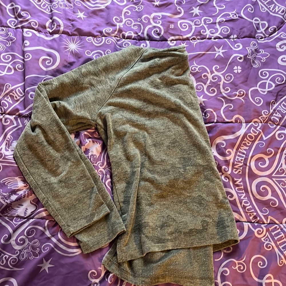 Gray Camouflage Hooded long sleeve